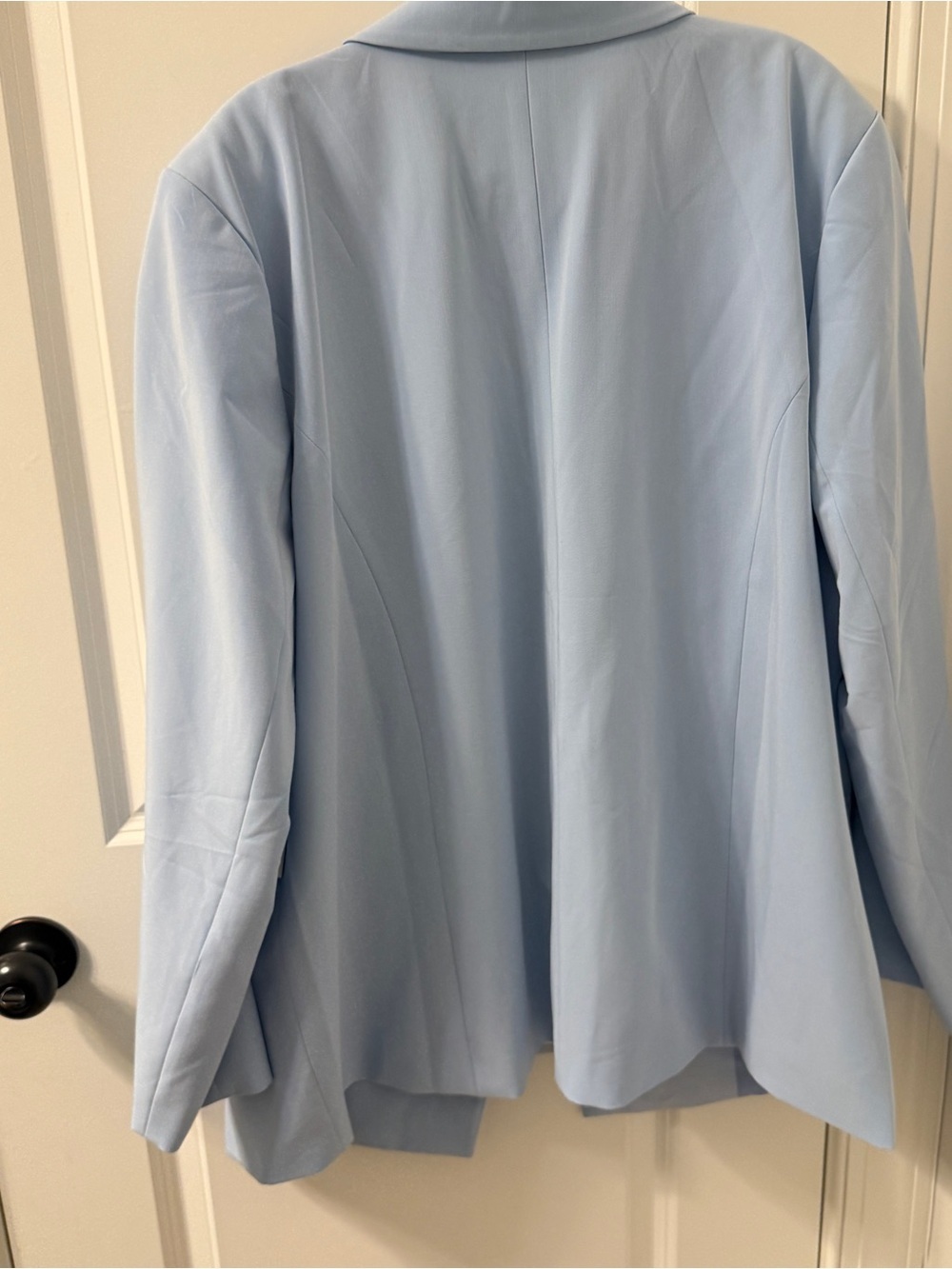 Eloquii Light Blue Blazer - Picture 5 of 8